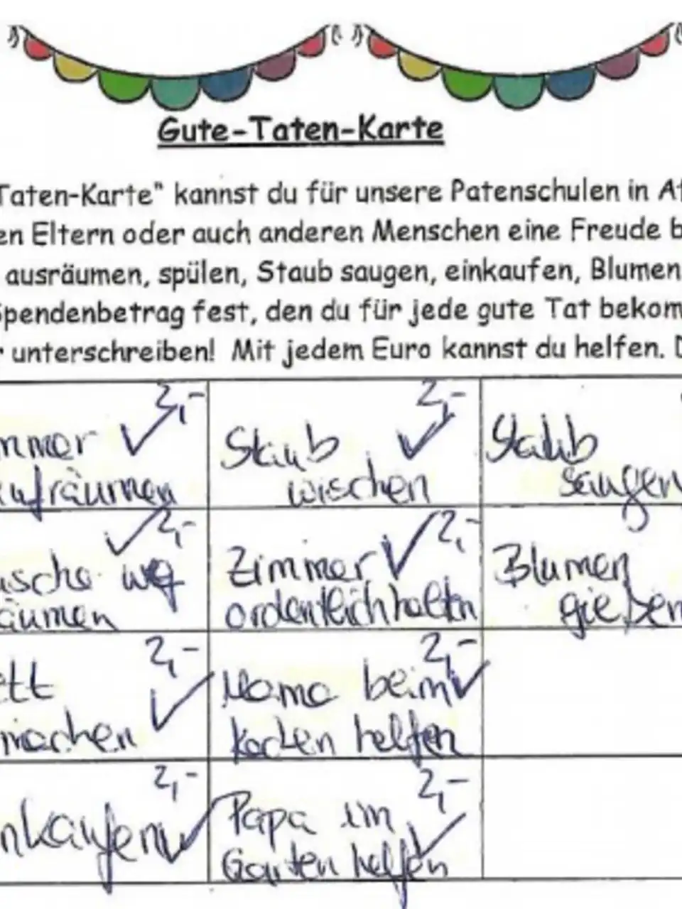 Bild - Gute-Taten der Brüder-Grimm-Schule aus Köln-Sürth